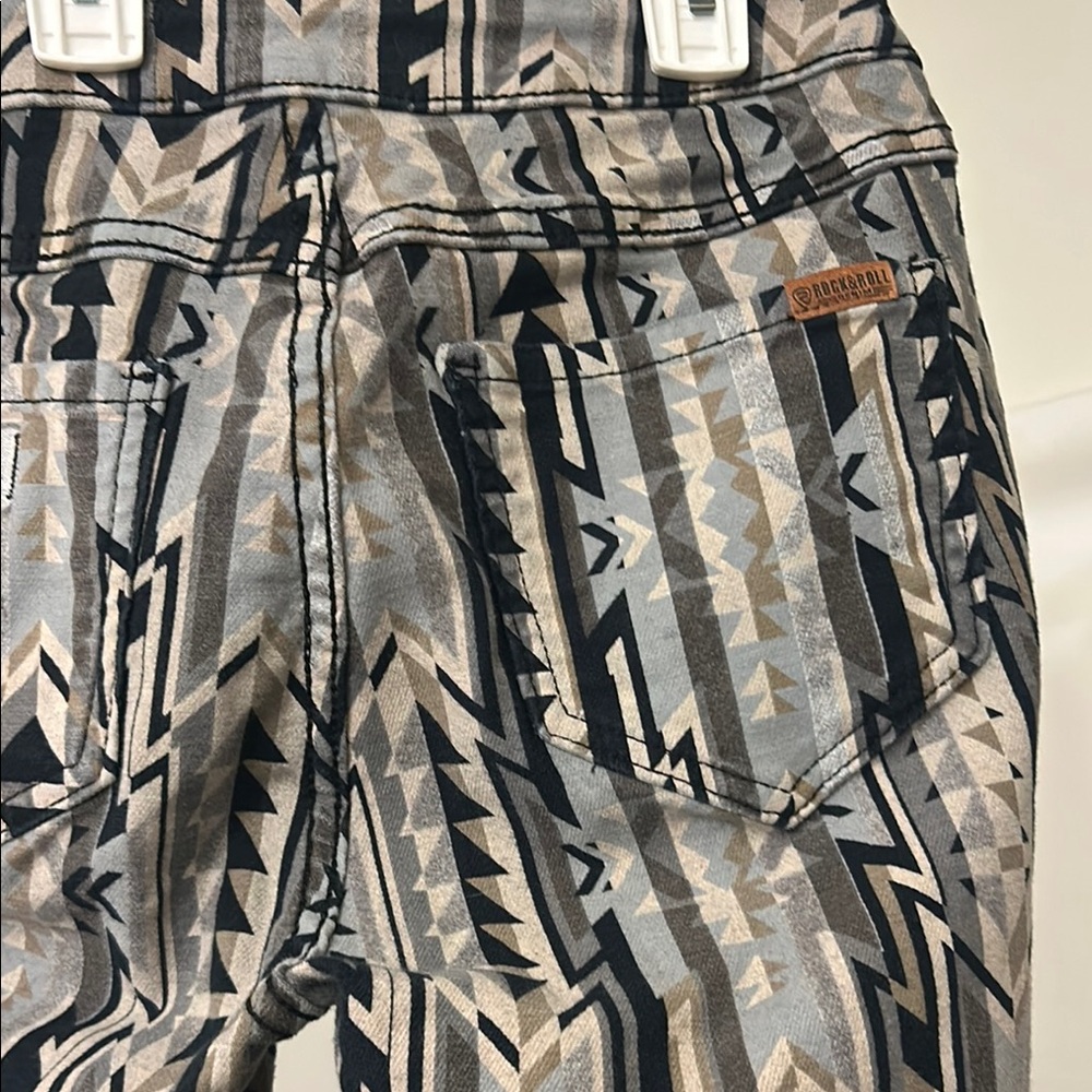 Bohemian Patterned Jeans